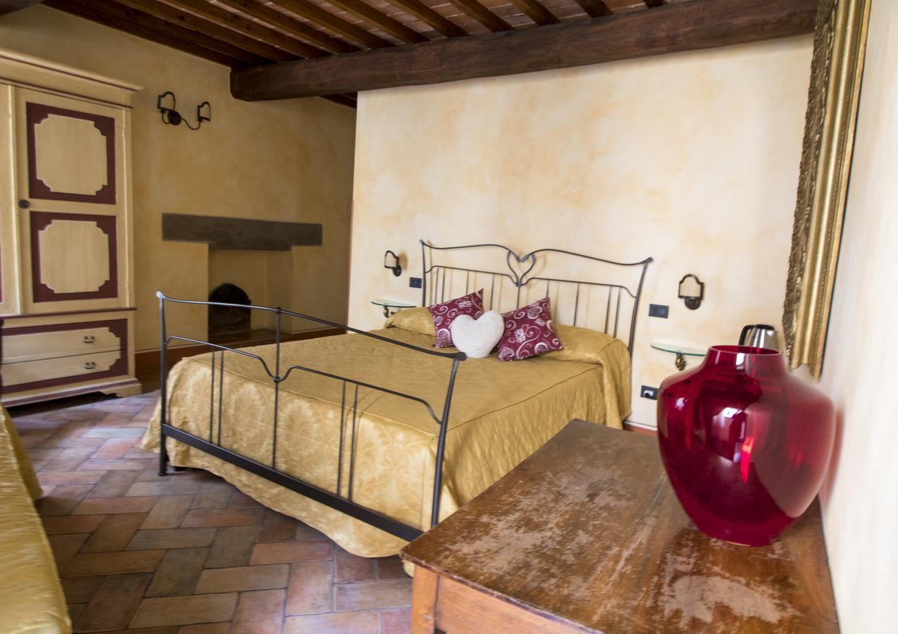 Baldovino Di Monte Bed and Breakfast Monte San Savino Exteriör bild